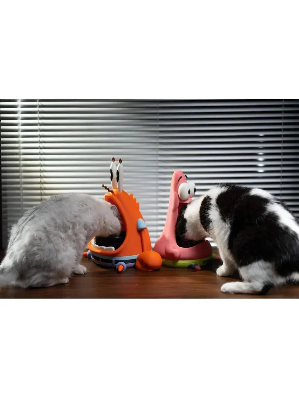 Patrick Star Pet Bowl Holder – Funny SpongeBob Tissue/Feeding Organizer, Fits 11